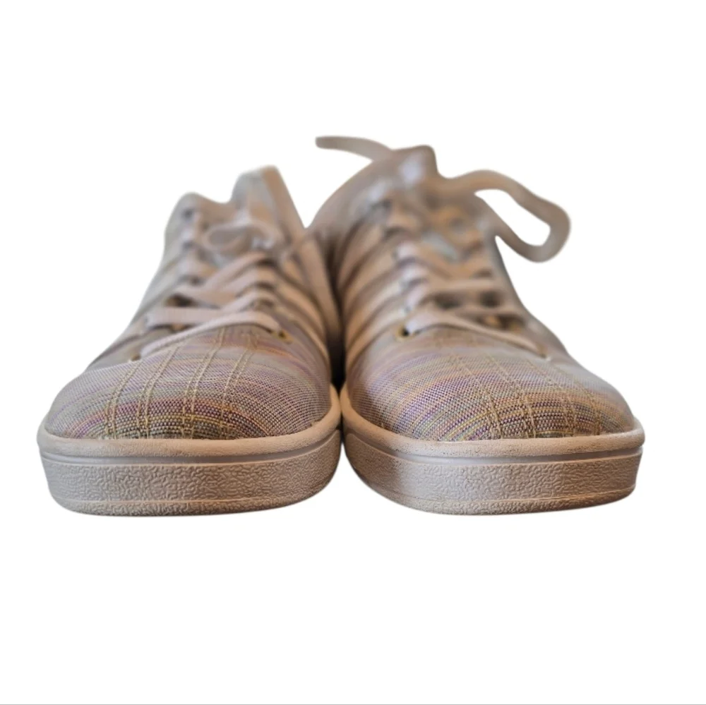 K-Swiss Court Pro II T CMF Rainbow White Lace Up Sneakers 7.5 - Picture 5 of 10